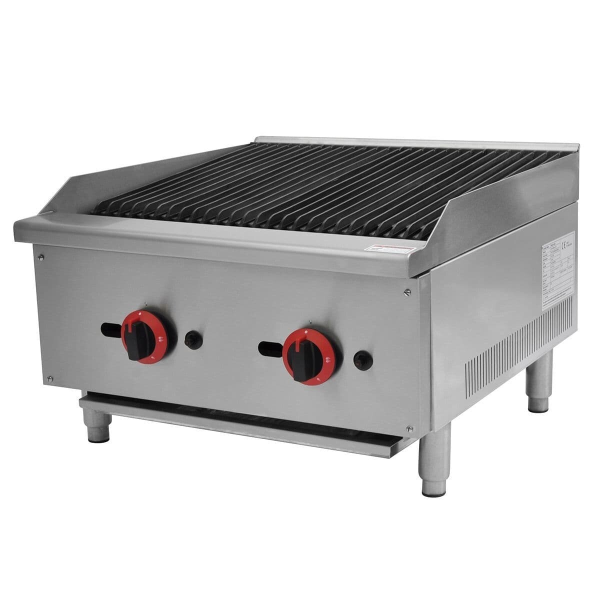 Gas Countertop Charbroiler 2 Burner *BRAND NEW*