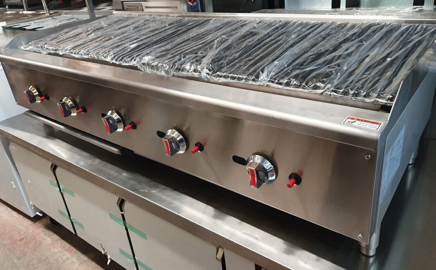 Gas Countertop Charbroiler 5 Burner *BRAND NEW*