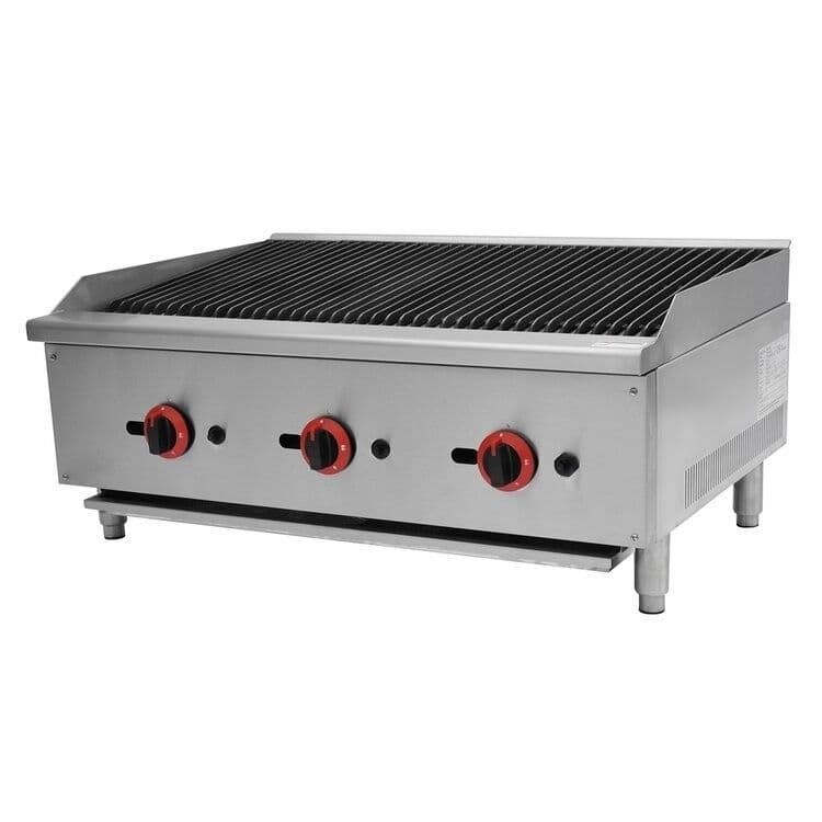 Gas Countertop Charbroiler 3 Burner *BRAND NEW*