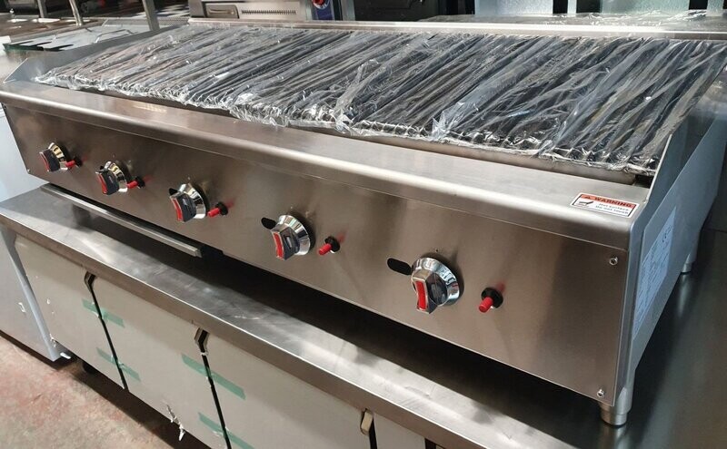 Gas Countertop Charbroiler 5 Burner *BRAND NEW*