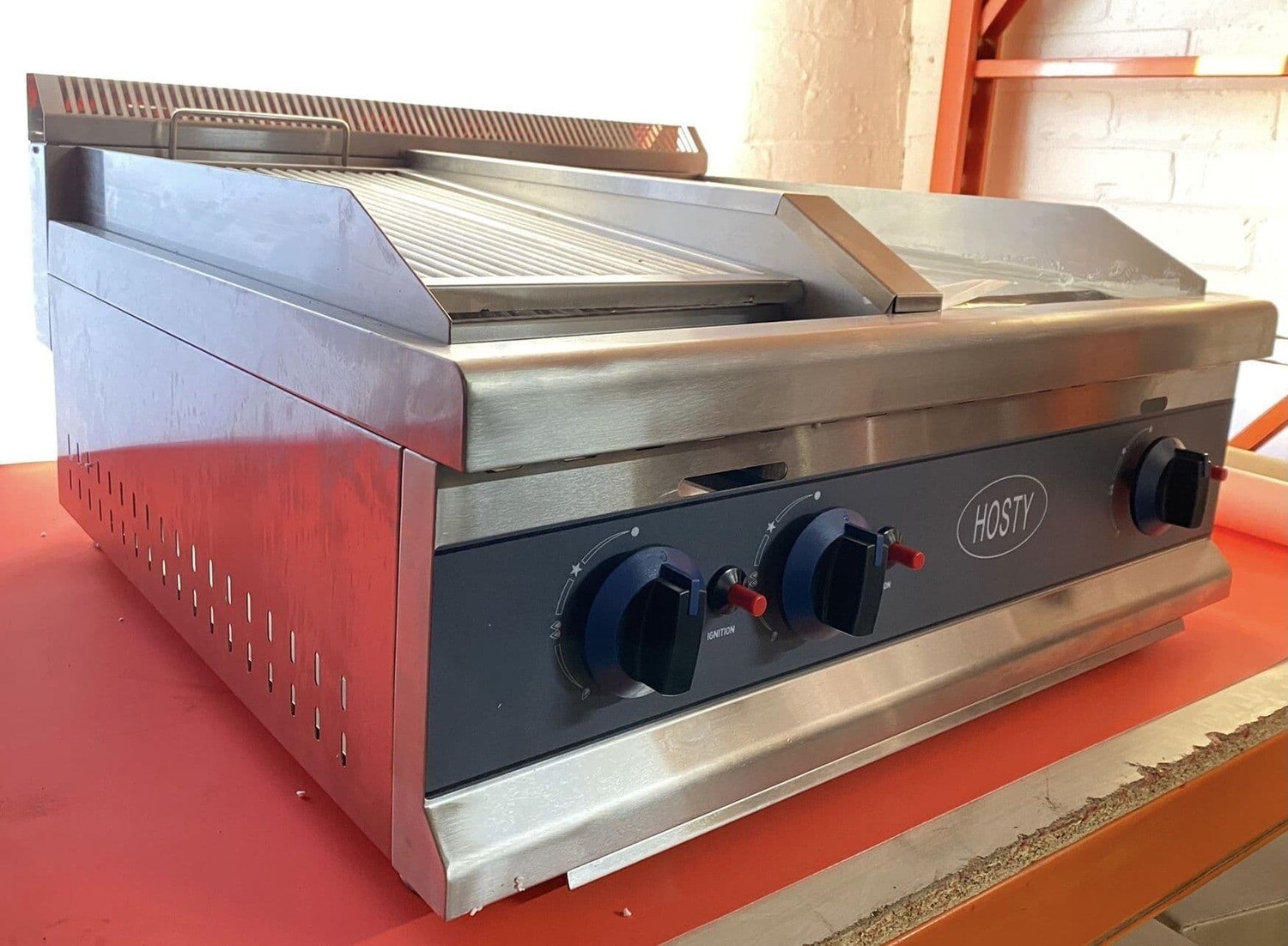 ACE Half and Half Natural Gas Charcoal Grill *BRAND NEW*