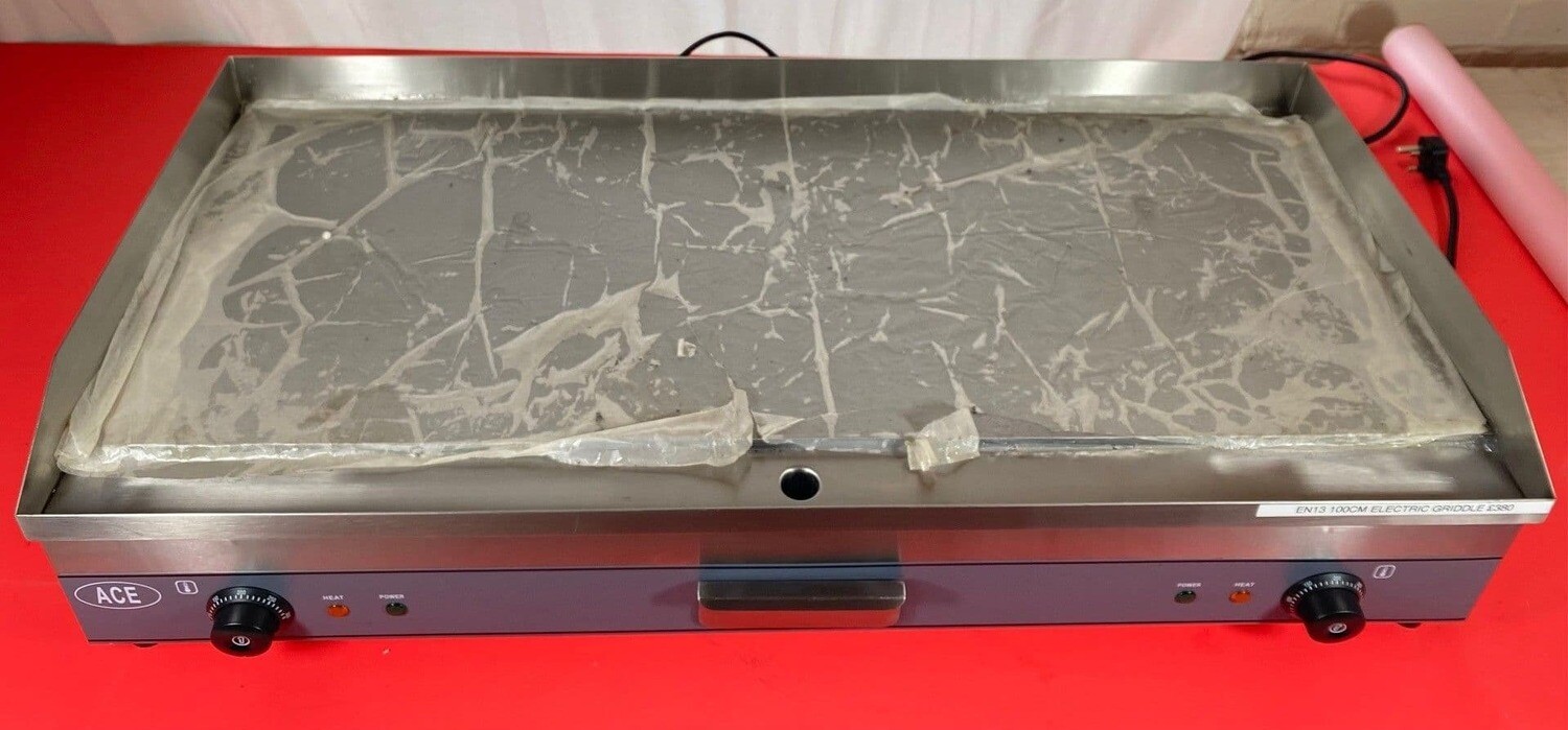 Ace 100cm Electric Mild Steel Griddle *BRAND NEW*