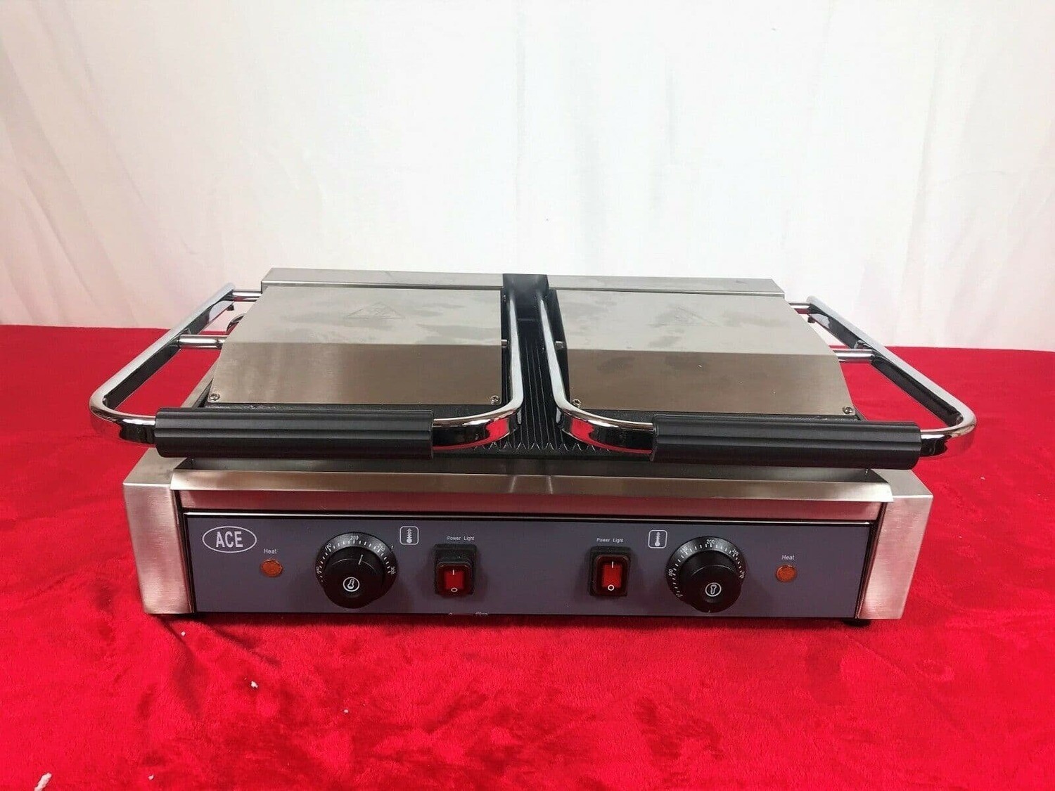 ACE Double Panini Grill/Contact Grill F/F *BRAND NEW*