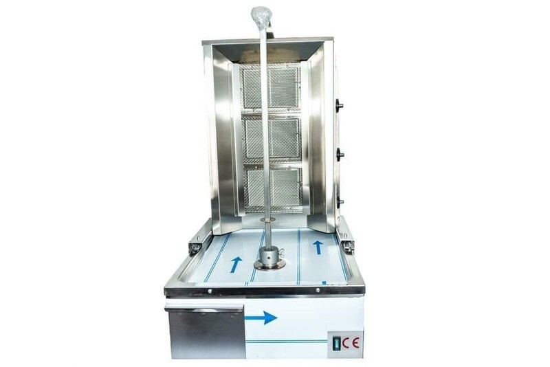 HOSTY 3 Burner Kebab Machine/Natural Gas *BRAND NEW*