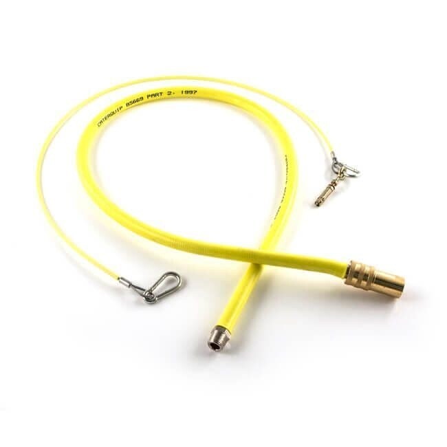 Quick Release Gas Pipe - 1/2" x 1500mm
