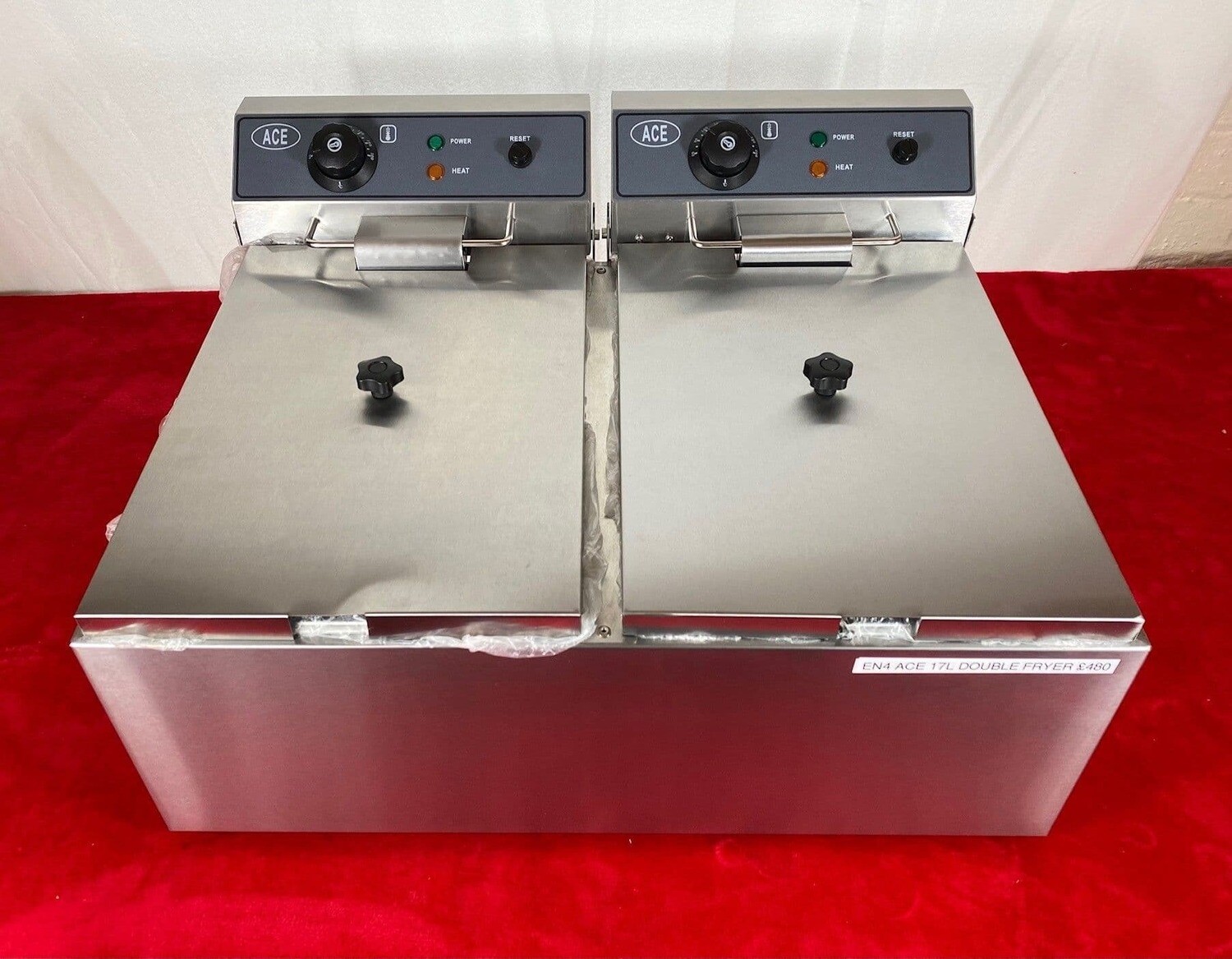 ACE 17L Double Fryer *BRAND NEW*
