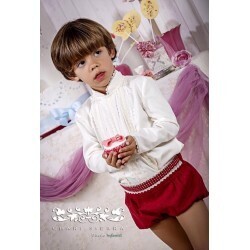 Conjunto niño granate 904CN Chari sierra