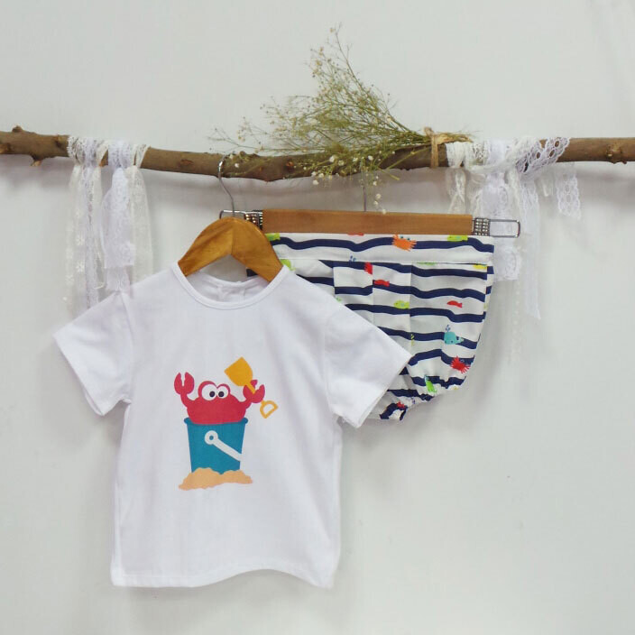 Conjunto peces niño VP029 Pio pio