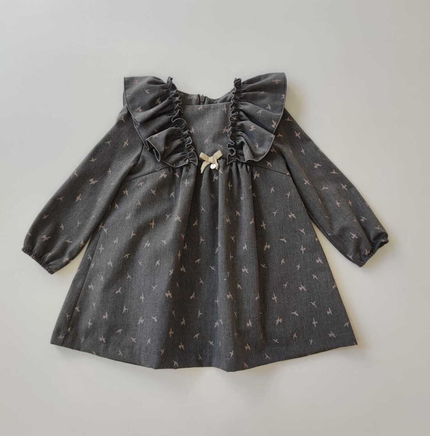 Vestido pajaros 4366VE Eve children