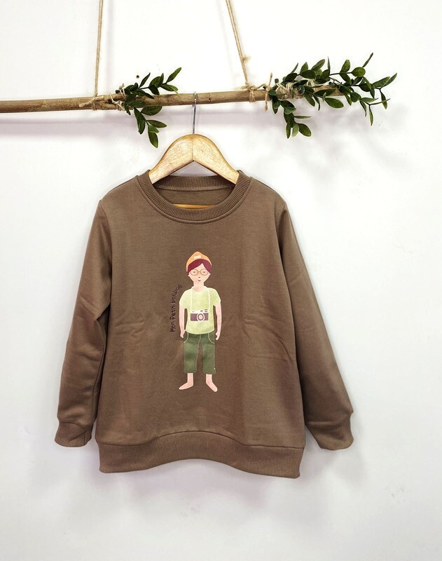 Sudadera niño cromos IM158 Mon petit