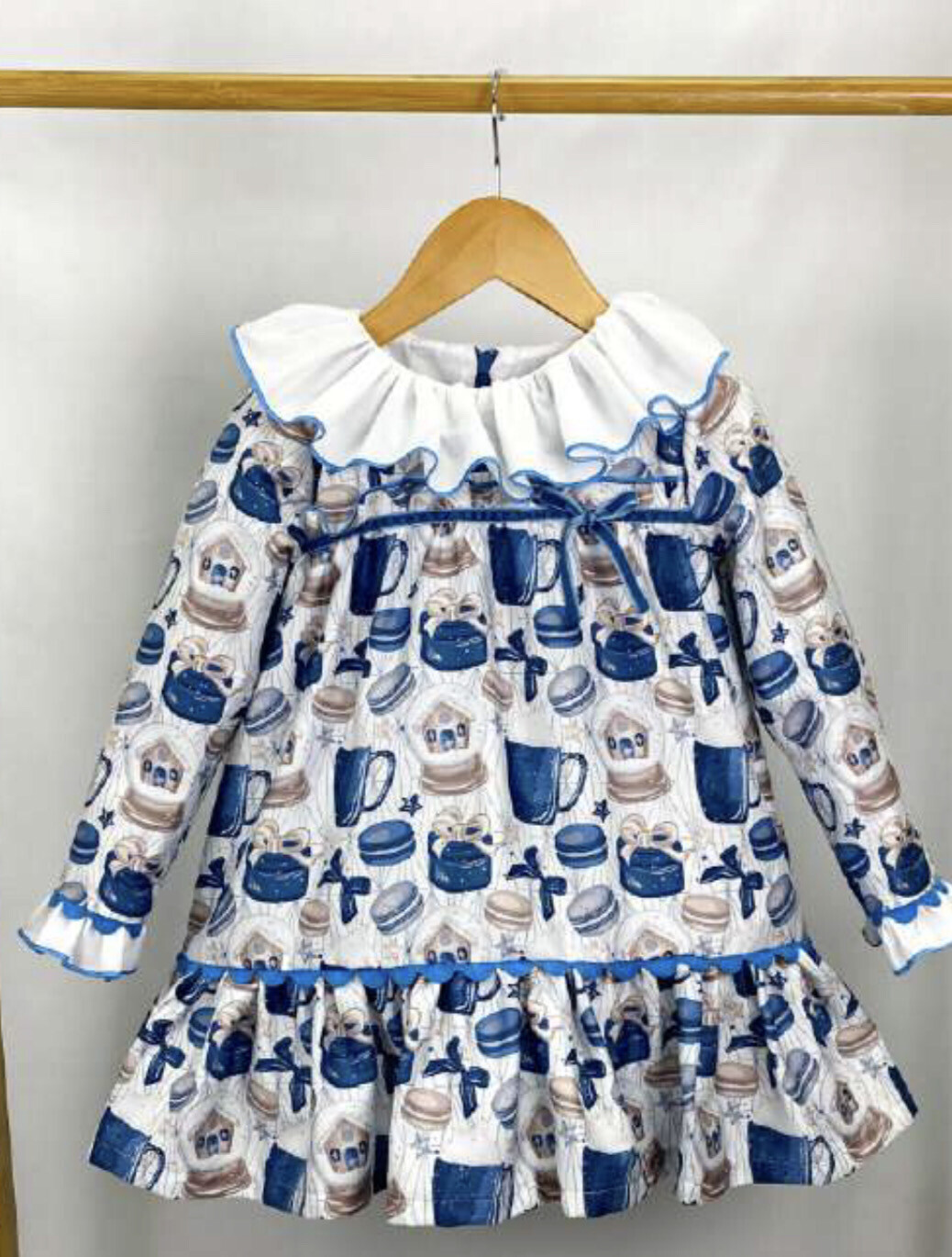 Vestido tazas IN013 Nini moda infantil