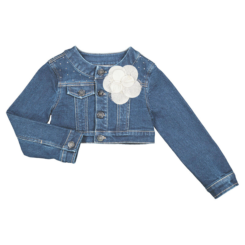 Cazadora denim clara 5356 Abel y lula