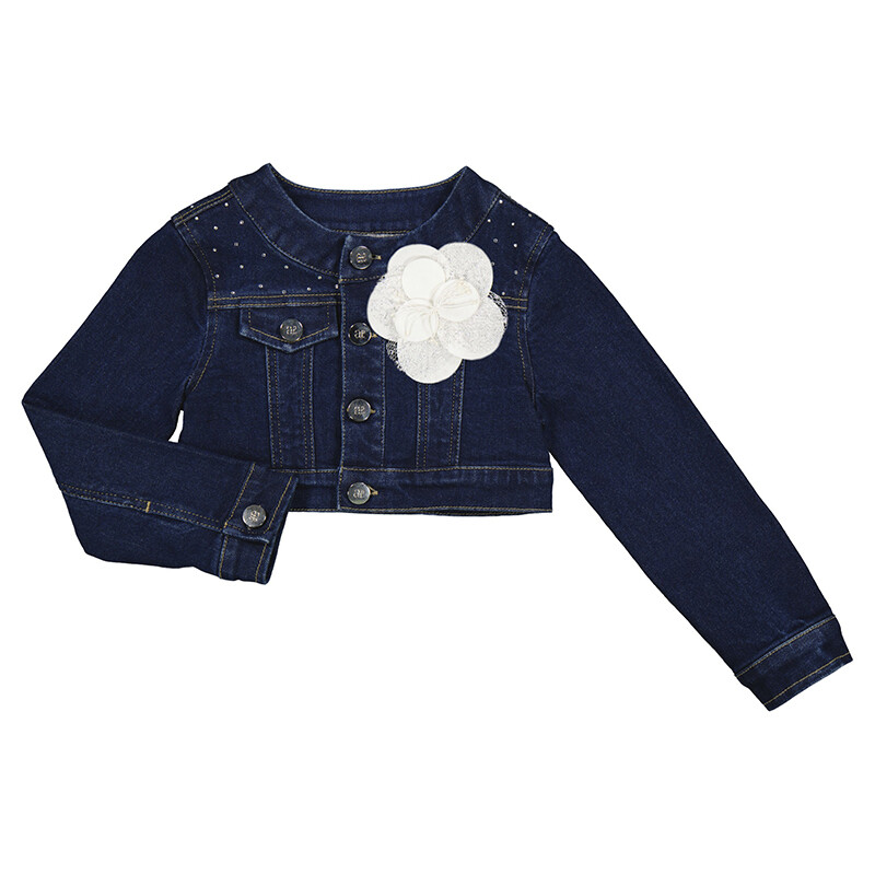 Cazadora denim oscura 5356 Abel y lula