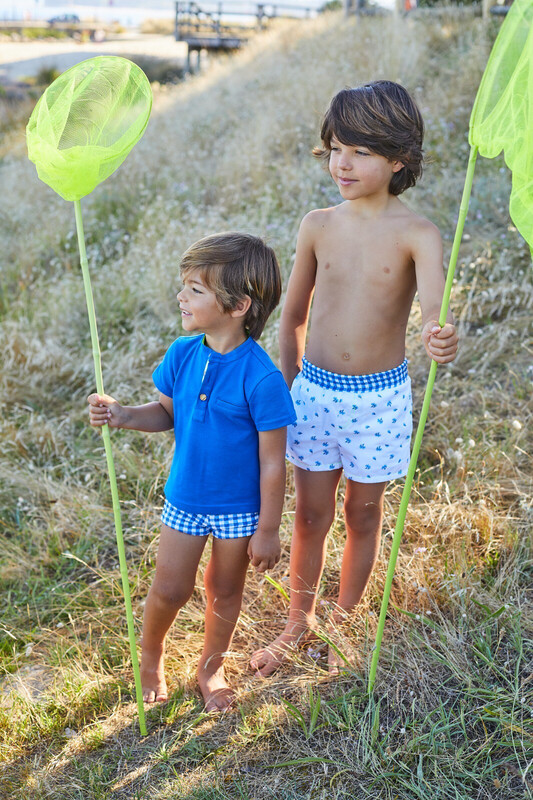 Polo niño azulon Ma petit la Martinica