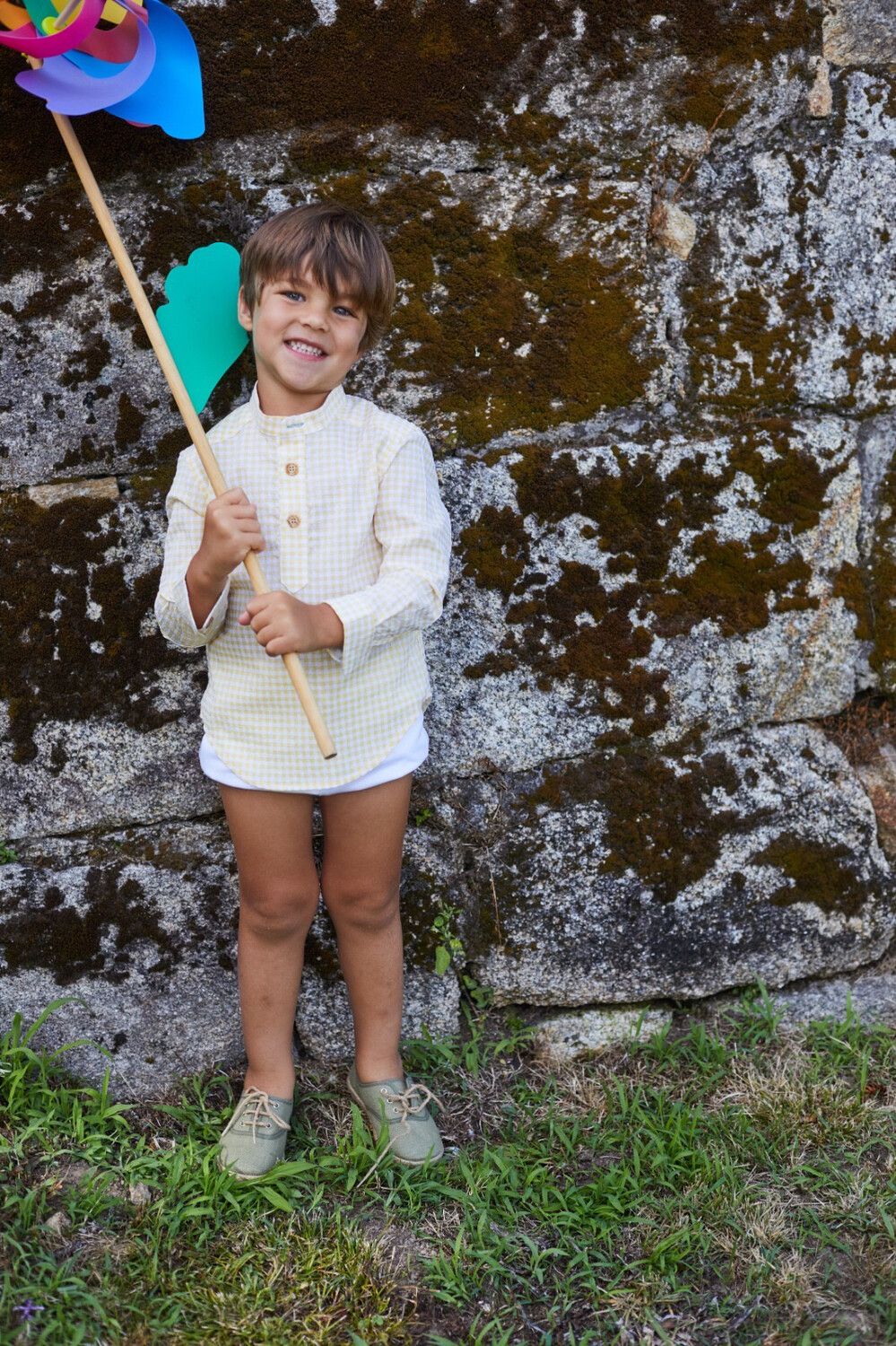 Camisa niño cuadros la varita Mágica La Martinica