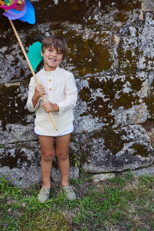 Camisa niño cuadros la varita Mágica La Martinica