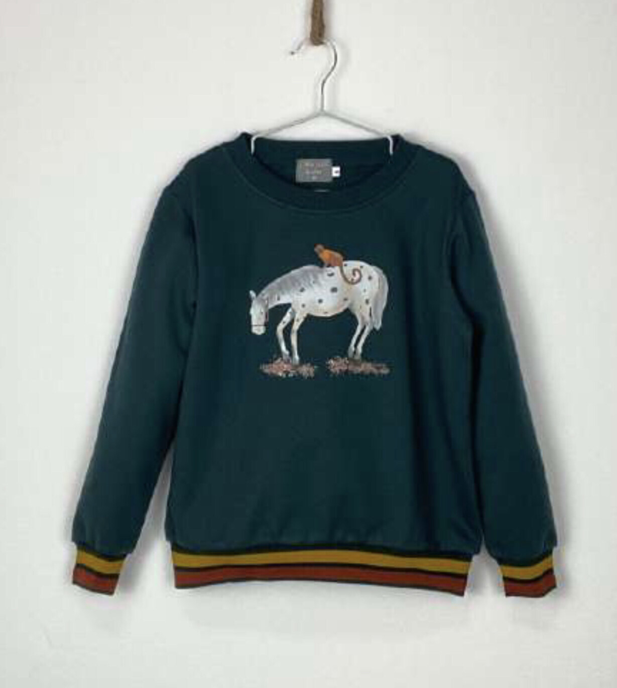Sudadera caballo pippi IM072 Mon petit
