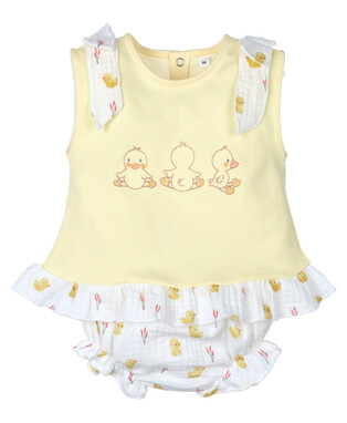 Conjunto patitos niña lazada 29080 Popys