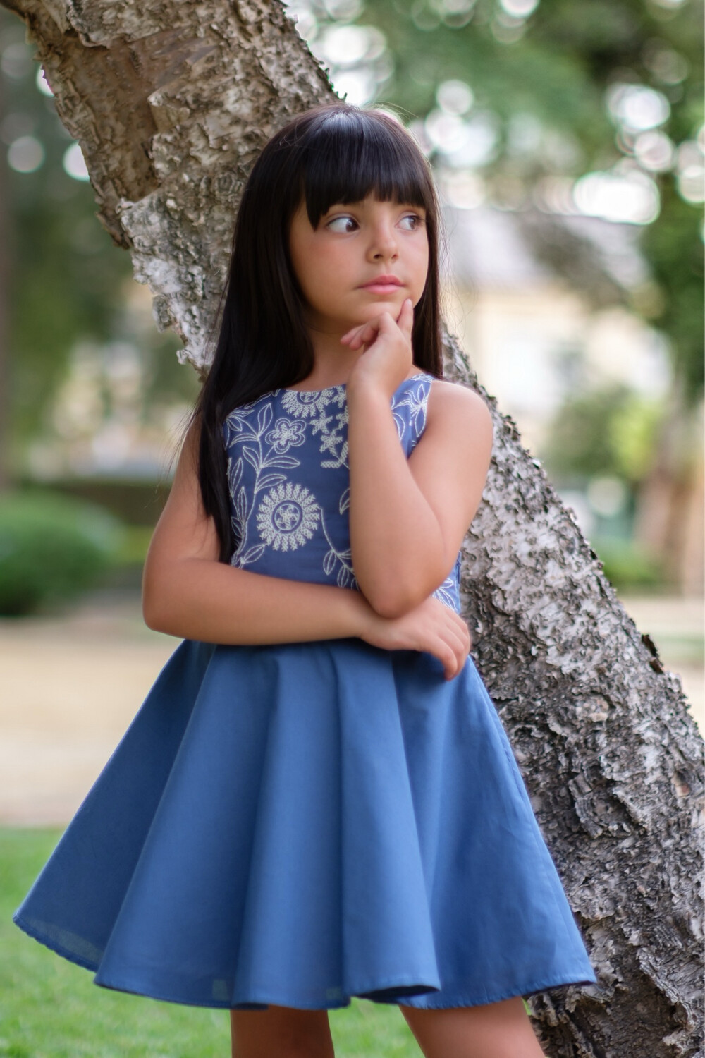 Vestido azul 2421817 Nekenia