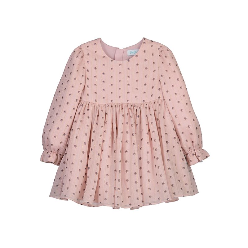 Vestido Estampado Bambula Bebé 5505 Abel y Lula