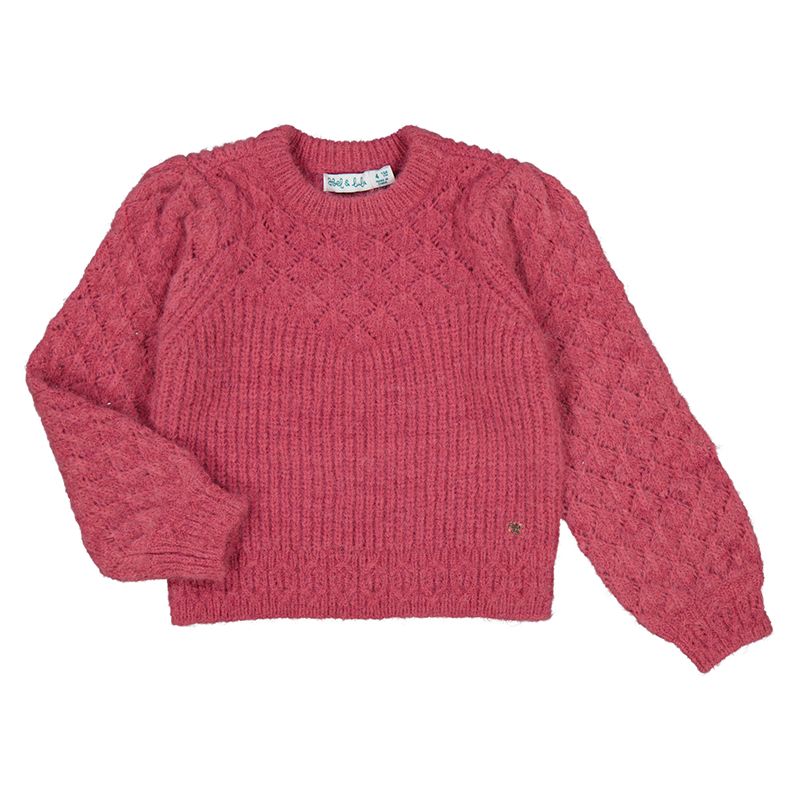 Jersey tricot  grosella 5823 Abel y Lula