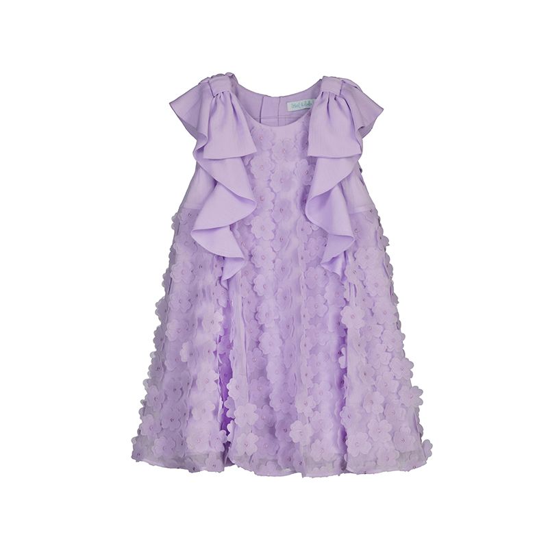 Vestido bambula flores 3D 5042  Abel y lula