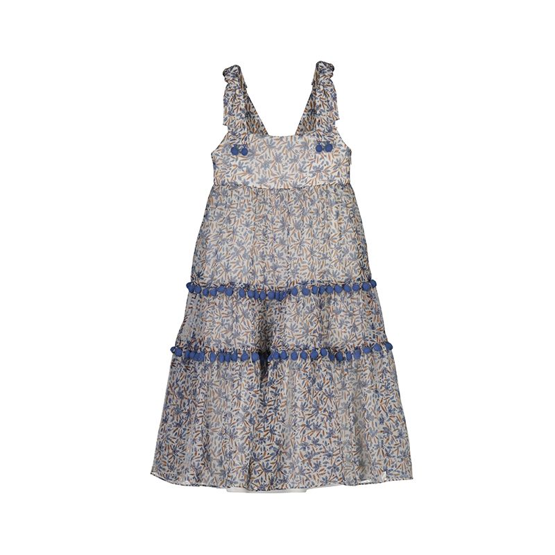 Vestido midi gasa bambula 5055 Abel y lula