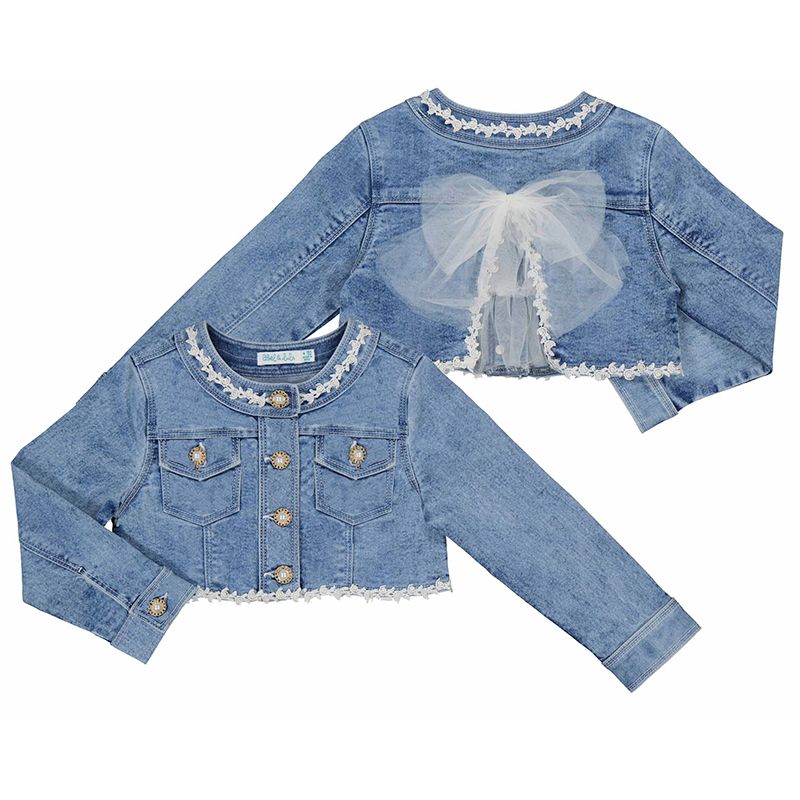 Cazadora denim aplicaciones 5369 Abel y lula