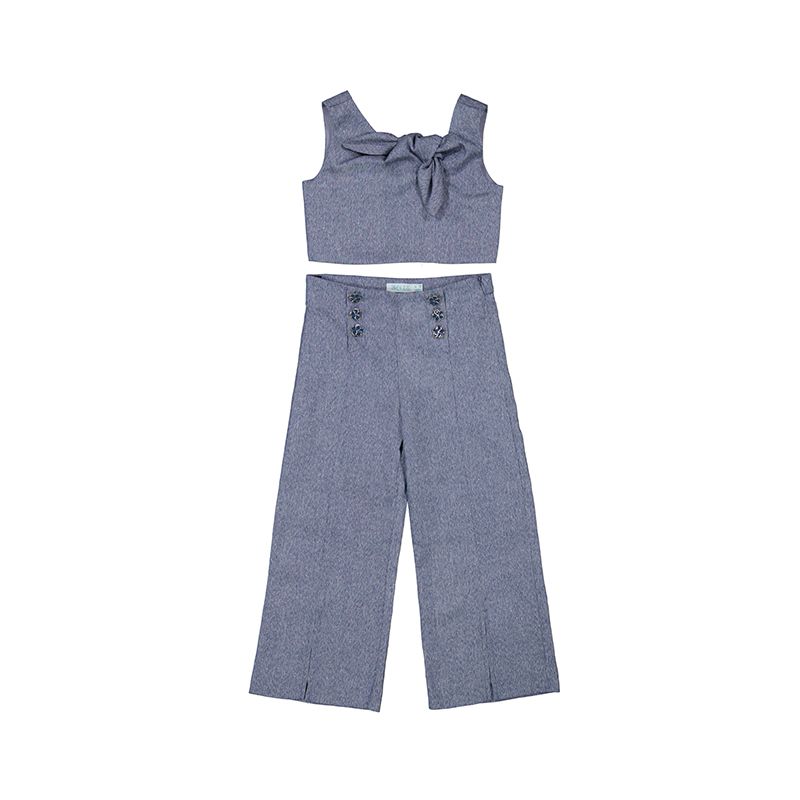 Conjunto pantalon largo lazada 5237 Abel y lula