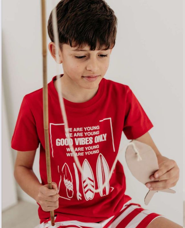 Camiseta niño red dream kids