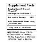 CBDialed 1500mg Vanilla