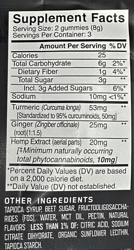 Charlottes Web CBD Recovery Gummy
