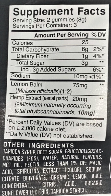 Charlottes Web CBD Calm Gummy