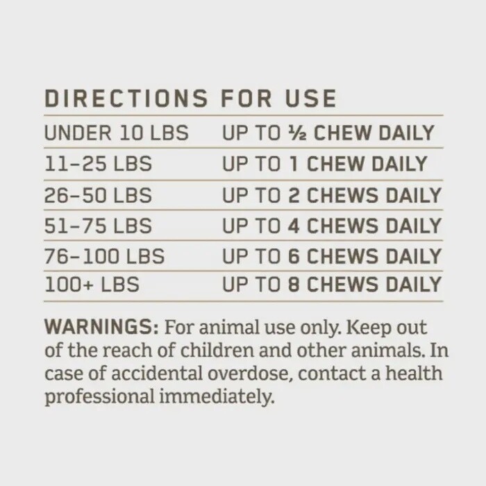 Charlottes Web Hip and Joint CBD Pet Chews
