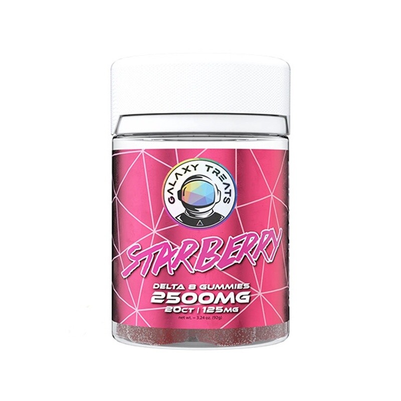 Moon Babies 2500mg Gummy, Flavors: Starberry