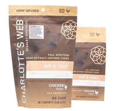 Charlottes Web Hip and Joint CBD Pet Chews