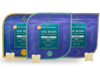 D9 Live Rosin Gummy 250mg