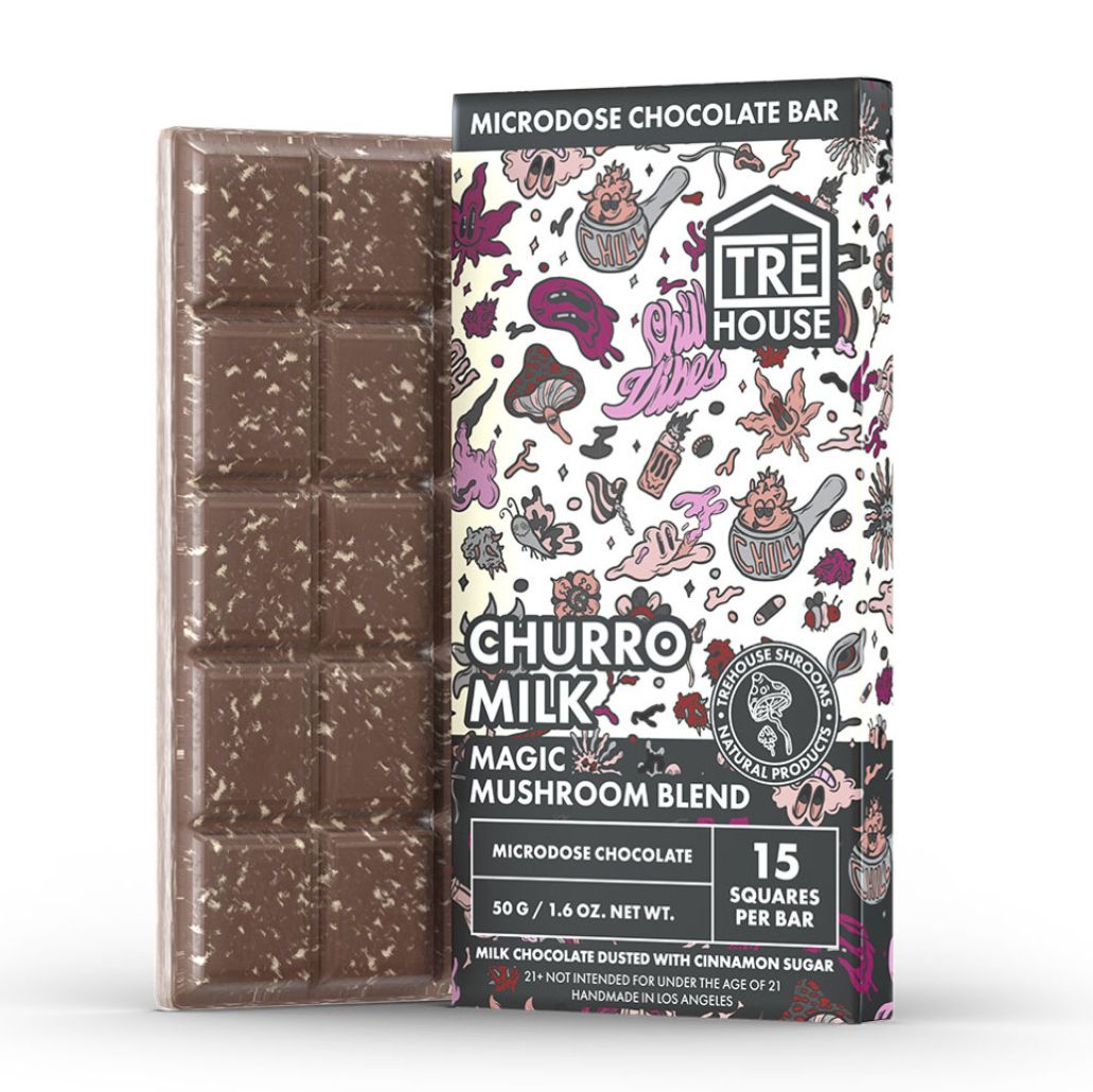 Tre House Magic Chocolate Bar, Flavors: Churro Milk