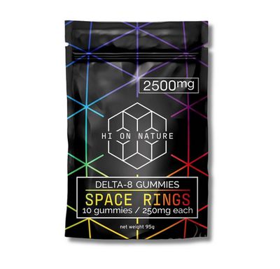 Space Rings 2500mg, Flavors: Original