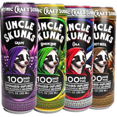 Uncle Skunks Soda 100mg