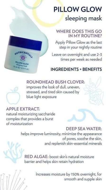 Pillow Glow Overnight Hydration Mask