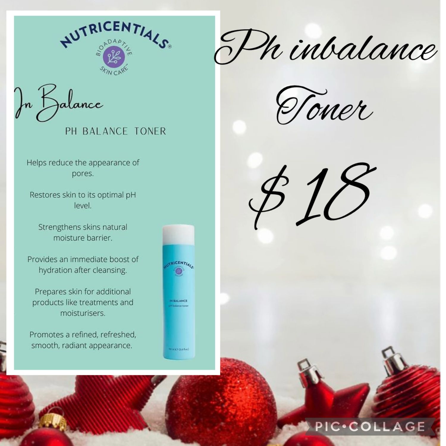 Nutricentials Bioadaptive Skin Care™ In Balance pH Balance Toner