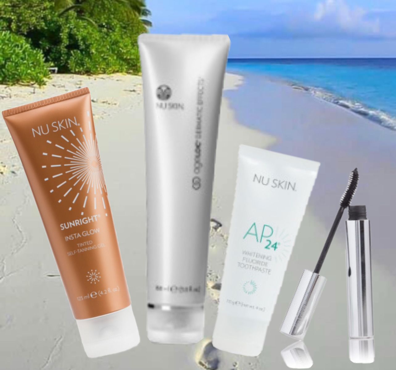 The Ultimate Summer Prep Package: Tan &amp; Tone + FREE Mascara &amp; Whitening Paste!