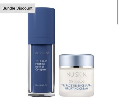 ageLOC® Tru Face® Peptide Retinol Complex + Uplifting Cream Bundle