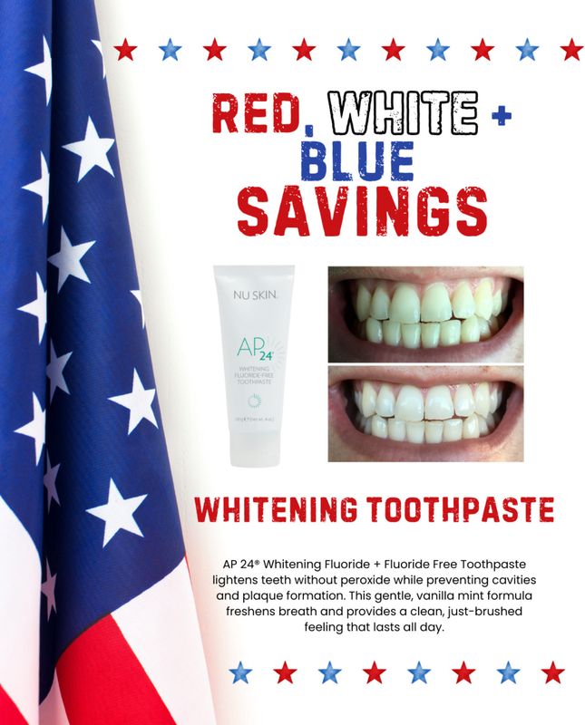 Whitening Toothpaste Family 4Pack