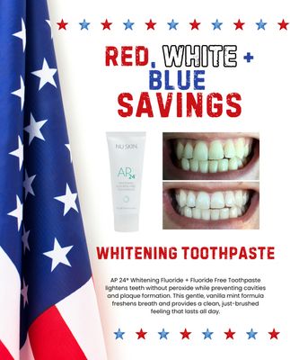 Whitening Toothpaste Family 4Pack