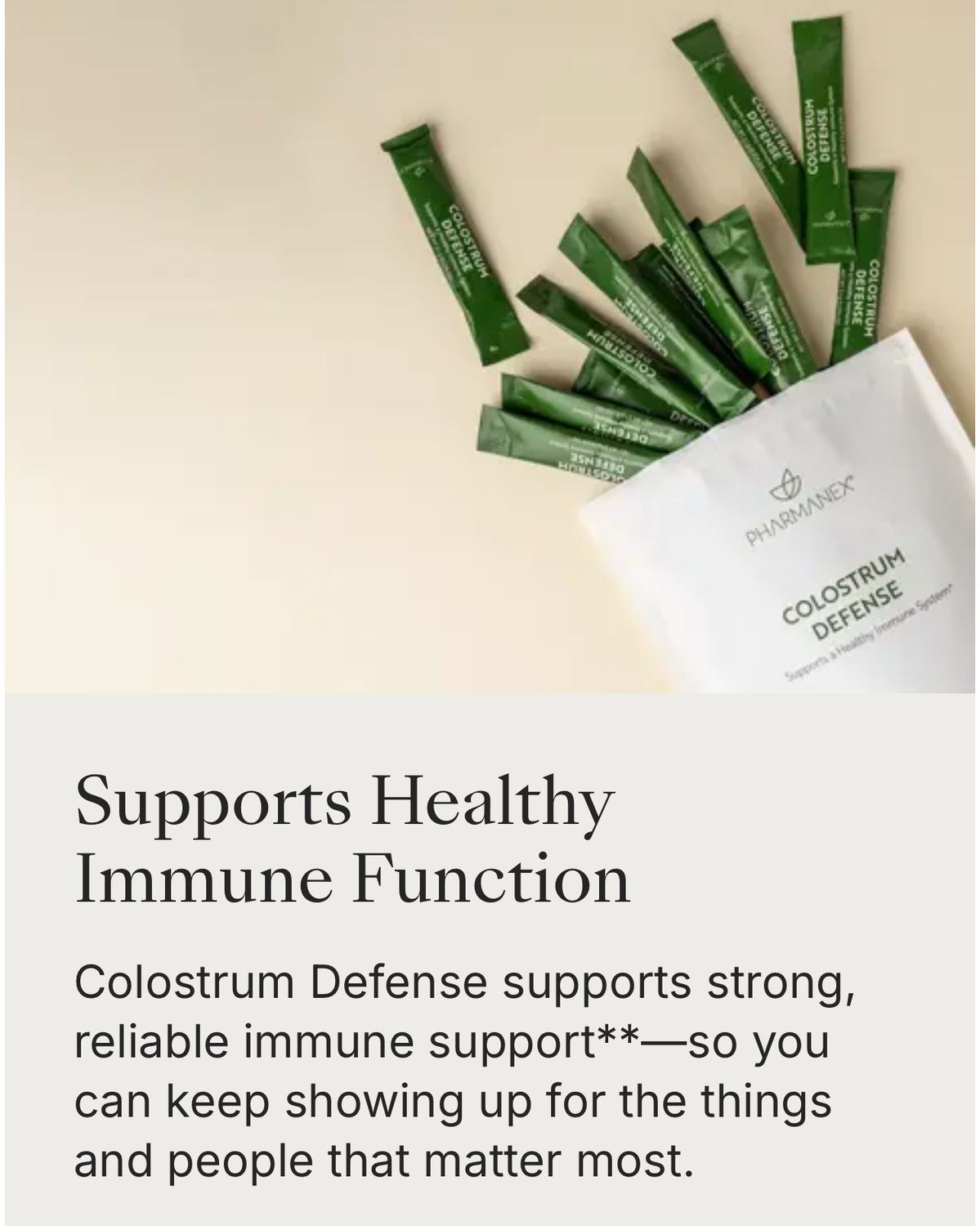 Pharmanex® Colostrum Defense