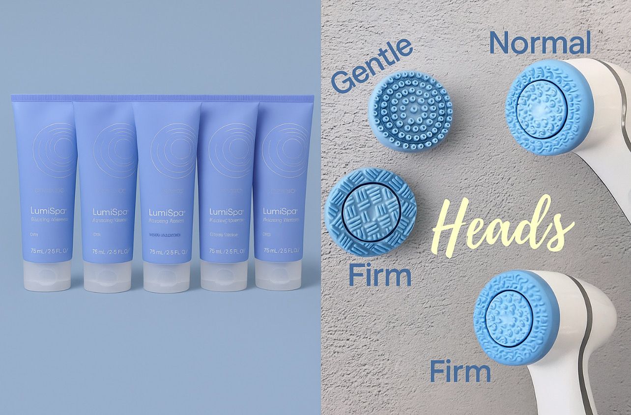 Lumispa IO head + Cleanser