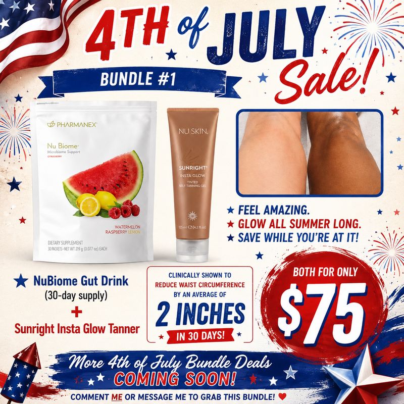 4th Of July sale Gut Drink + Tanner