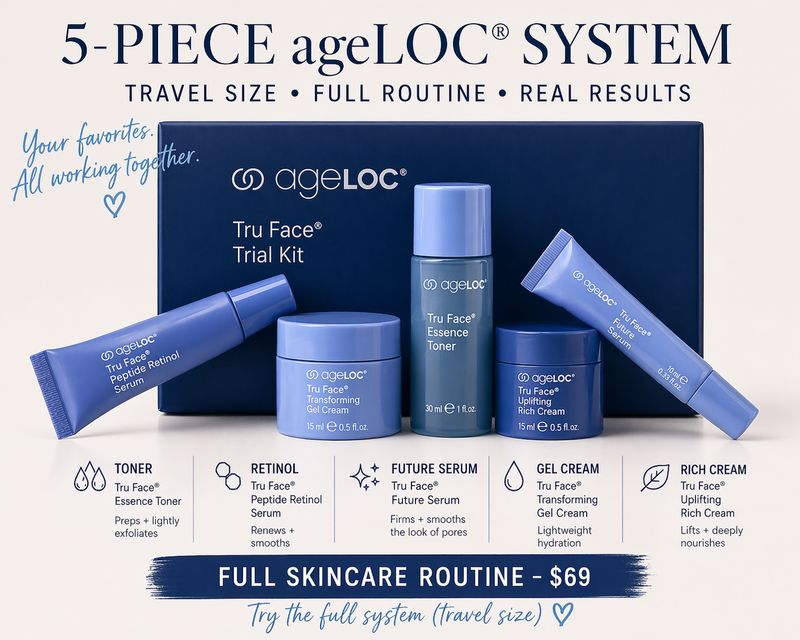 ageLOC® 5-Piece Travel System